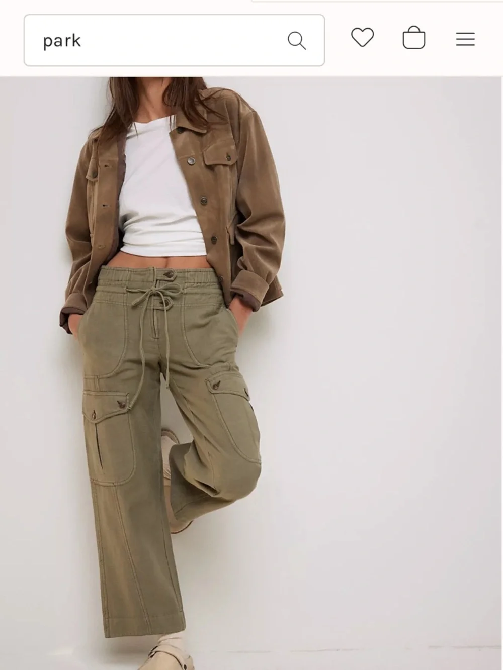 We The Free Park Ave Pull-On Cargo Pants - Picture 1 of 10